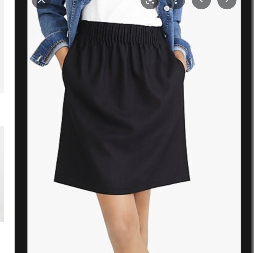 J.crew wool skirt